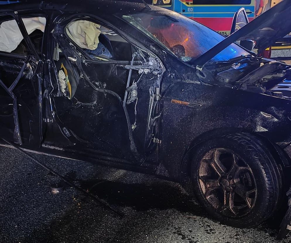 Tragiczny wypadek na A1 w Łódzkiem. Jedna osoba nie żyje, cztery zostały ranne
