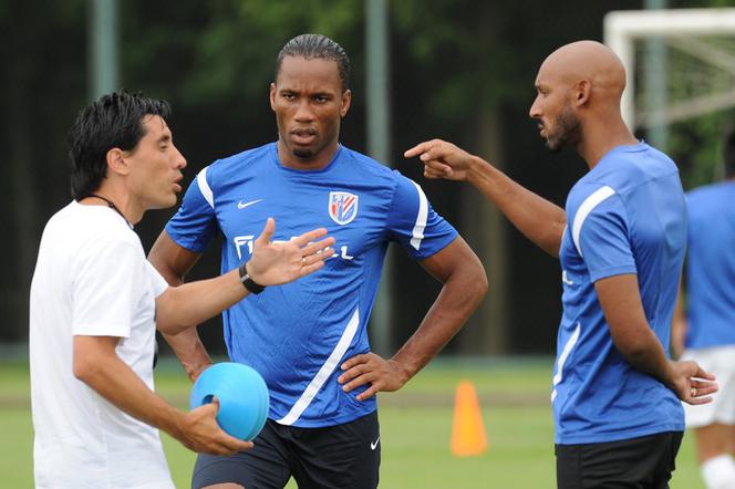 Didier Drogba i Nicolas Anelka