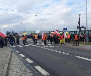 Strajk rolników w Śląskiem 20.02.2024