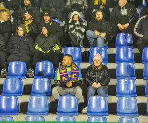 Elana Toruń - Zawisza Bydgoszcz 1:1, zdjęcia kibiców, opraw i piłkarzy ze Stadionu Miejskiego im. Grzegorza Duneckiego