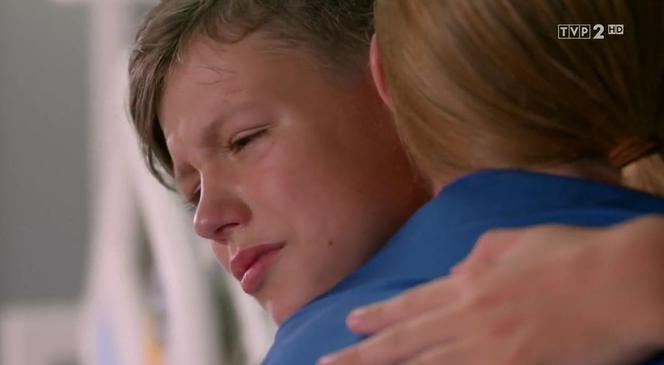 Na dobre i na złe odc. 719. Jędrek (Iwo Wiciński), Wiktoria (Katarzyna Dąbrowska)
