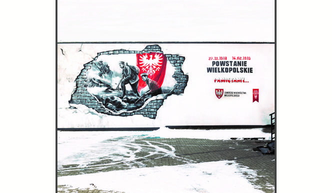 Mural z Bukownicy na ogólnopolskiej wystawie Zwycięskie Powstanie Wielkopolskie