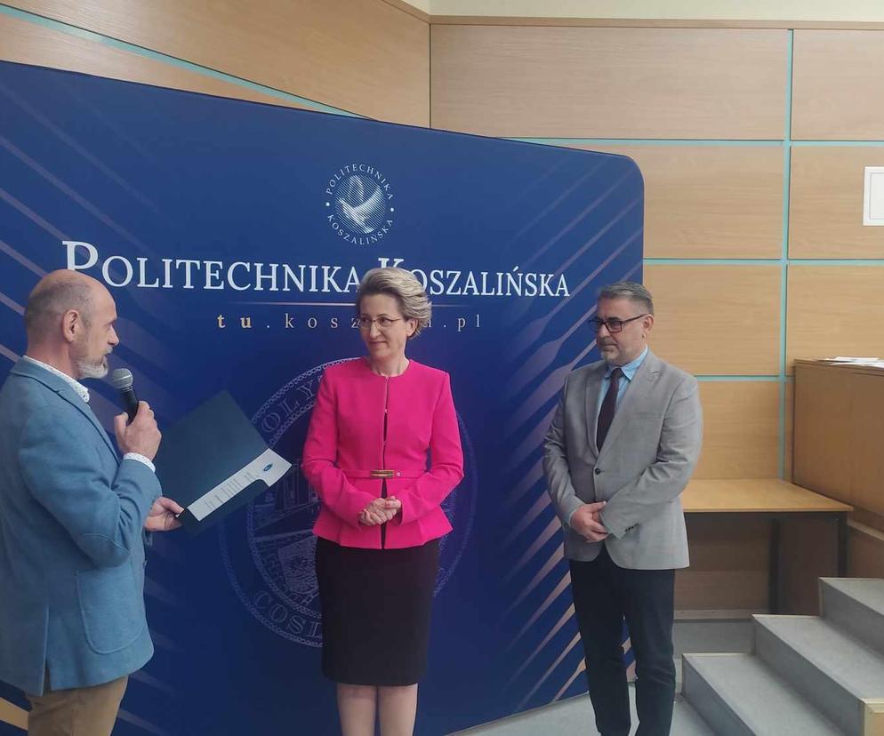 Prof. Danuta Zawadzka dalej będzie rektorem Politechniki Koszalińskiej.  