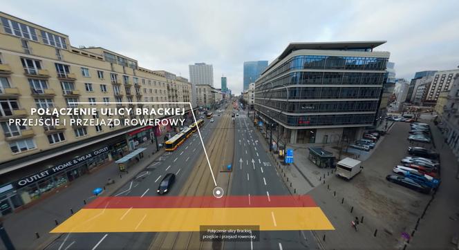 Nowe Centrum Warszawy. Nowe Aleje Jerozolimskie