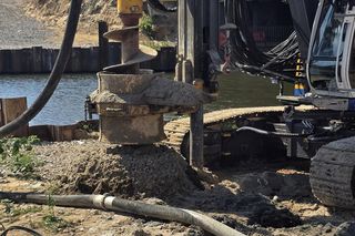 Budowa nowego mostu w Warszawie (sierpień 2025)