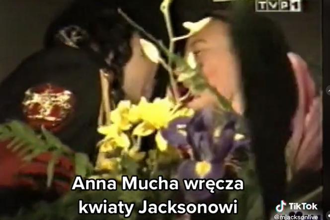 Michael Jackson i Anna Mucha