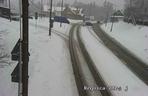 Potężne śnieżyce w Małopolsce