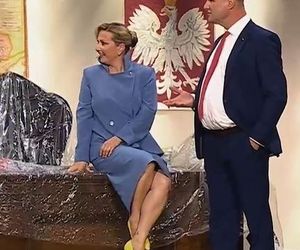 Tak w Polsacie pokazali prezydenta i pierwszą damę