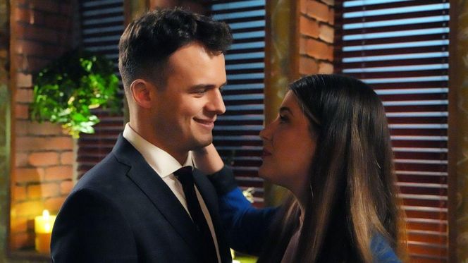 Barwy szczęścia odc. 3226. Agata (Natalia Zambrzycka), Ignacy (Olaf Staszkiewicz)