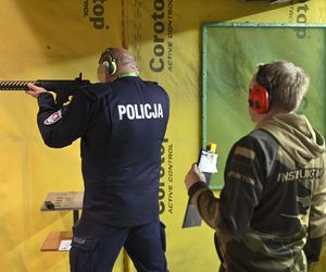 Zawody strzeleckie w Warszawie. Z bronią weterani, funkcjonariusze i żołnierze