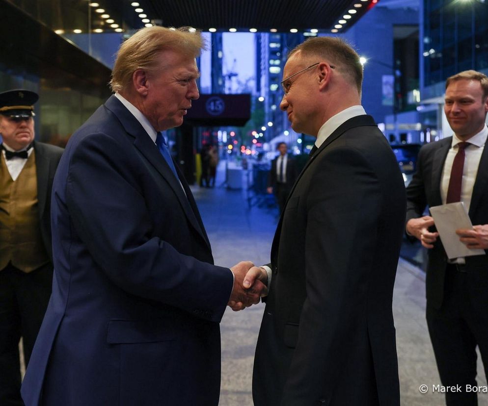 Andrzej Duda, Donald Trump