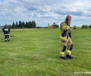  Karol  wjechał pod ciężarówkę hulajnogą elektryczną 