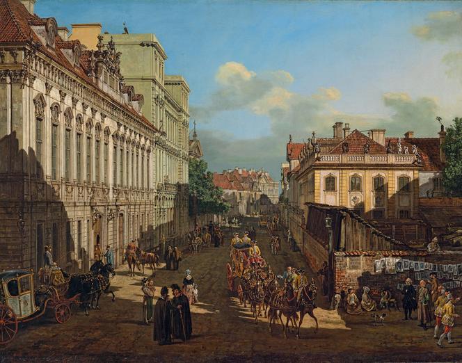 Canaletto, Ulica Miodowa (1777)