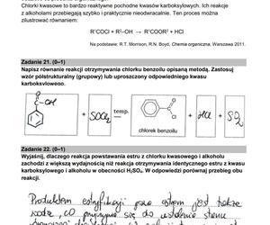 Matura 2024 chemia rozszerzona - arkusze CKE i sugerowane odpowiedzi - formuła 2015