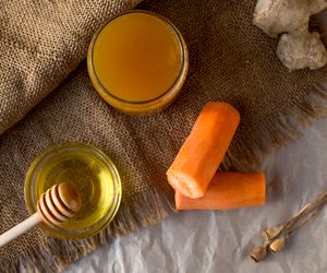 Syrop z marchwi i miodu na mokry kaszel