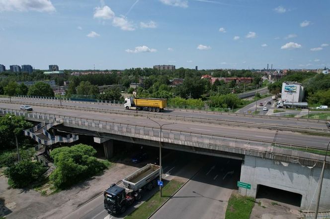 Wiadukt w Bytomiu w fatalnym stanie. Drogowcy zamykają jezdnię