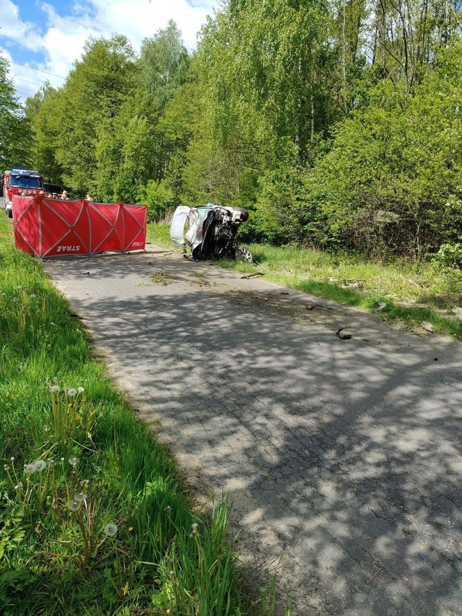 Tragiczny wypadek w Wólce Kobylewskiej, zginął 34-latek