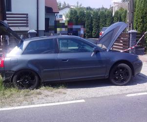Zderzenie dwóch samochodów w Wojniczu