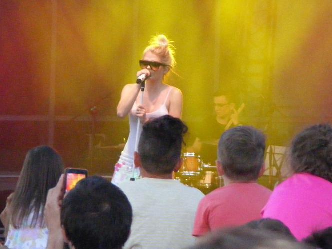 Koncert Margaret w parku koło Areny w Poznaniu