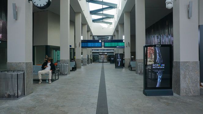 Łódź Kaliska - dworzec po remoncie