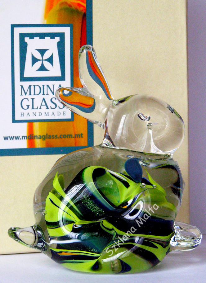 Ręcznie wykonane, szklane figurki Mdina Glass Malta  zdjecie nr 6