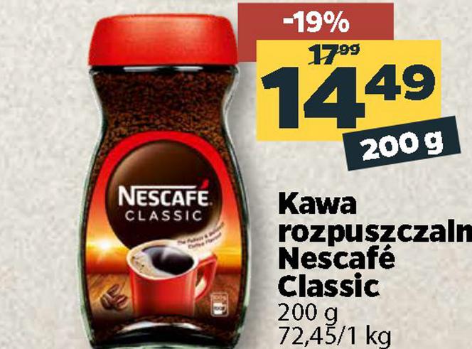 kawa Nescafe Classic 14.49 zł