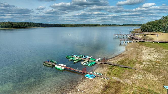 Znikające jezioro Głębokie w Lubuskiem. Kiedyś odpoczywały tam setki osób!