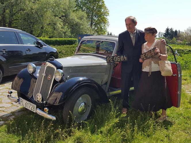 Cacka na kółkach na jubileuszowym rajdzie w Rydzynie