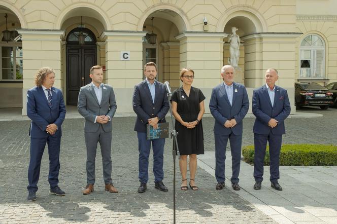 Konferencja Rafała Trzaskowskiego