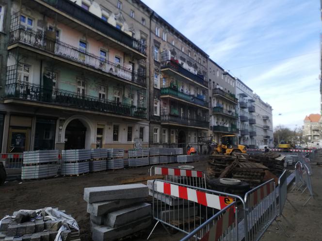 Prace w centrum miasta nabierają tempa.
