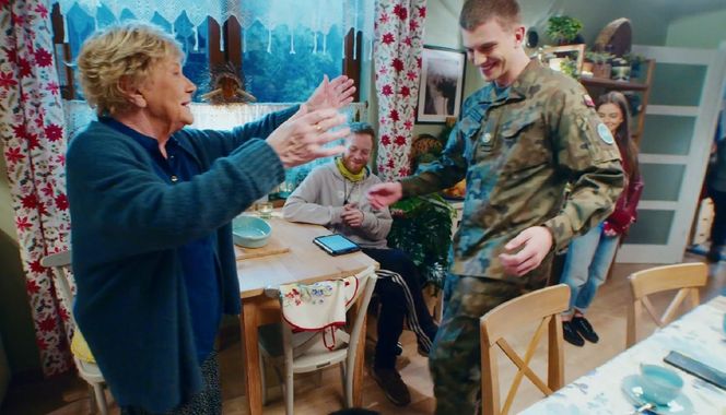 	M jak miłość kulisy serialu. Nowy Mateusz Mostowiak (Rafał Kowalski), Barbara (Teresa Lipowska)