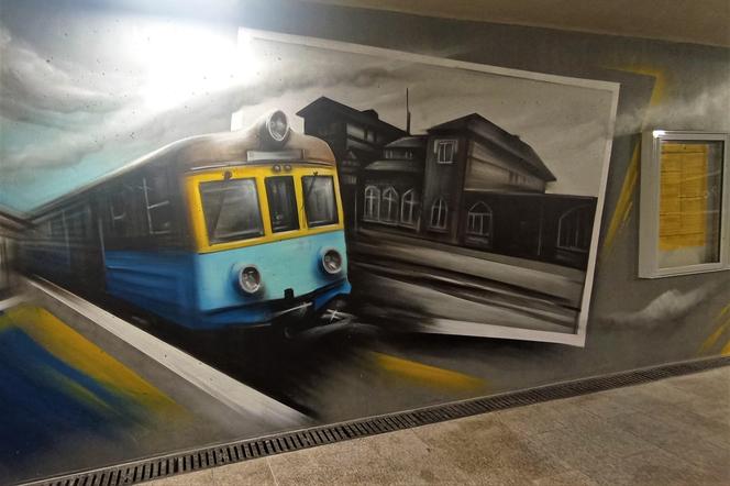Tunel na stacji w Szczecinie Podjuchach