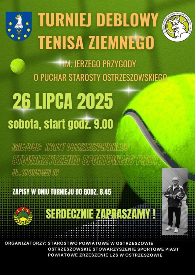 Ostrzeszów. Będą grać o puchar starosty! Przed nami Turniej Deblowy Tenisa Ziemnego