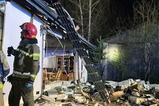 Wybuch gazu w domu jednorodzinnym w woj. lubelskim