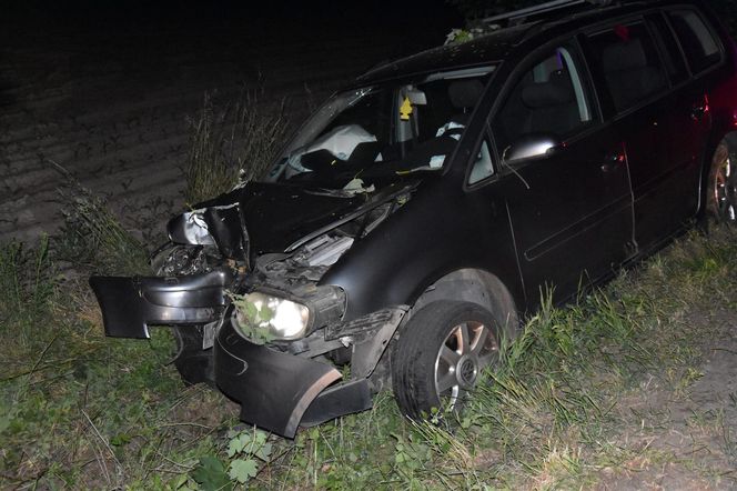 Pijany kierowca rozbił auto pod Gryżyną. Miał prawie 3 promile alkoholu