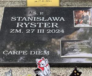 Tak wygląda grób Stanisławy Ryster