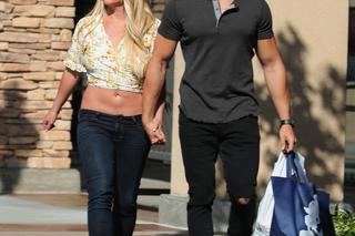 Britney Spears i jej chłopak Sam Asghari na zakupach