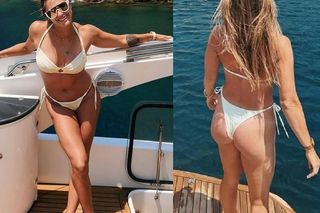 Spocona Aryna Sabalenka po treningu