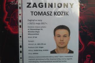 W centrum Wrocławia zaginął 27-letni Tomasz Kozik. Pomóżcie go znaleźć!