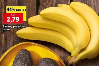 Banany 2,79 zł/kg