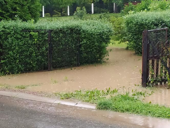 Zalane posesje, drogi, podtopienia! 150 interwencji strażaków w regionie