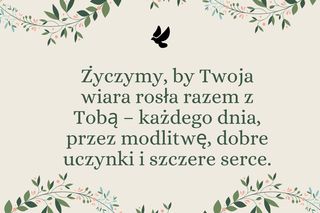 e-kartki z okazji Pierwszej Komunii Świętej