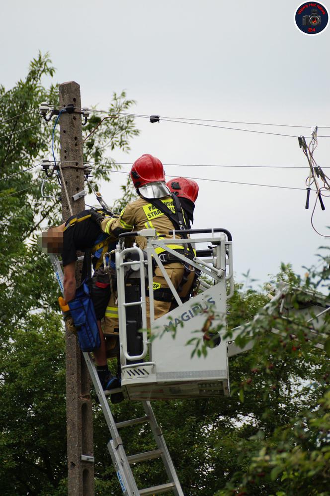 W miejscowości Głosków doszło do śmiertelnego porażenia prądem
