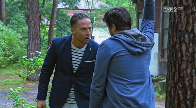 Barwy szczęścia, odcinek 1991. Sebastian (Kacper Krupski), Damian  (Michał Lesień)