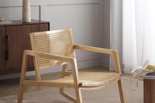 Nowoczesny fotel bujany 