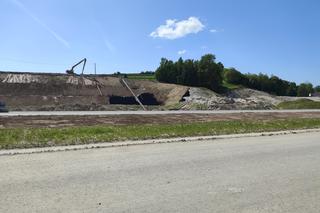 Budowa trasy S7 Miechów - Szczepanowice. Maj 2024