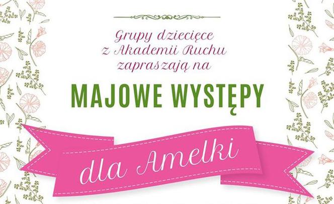 Jutro taneczne popołudnie dla Amelki