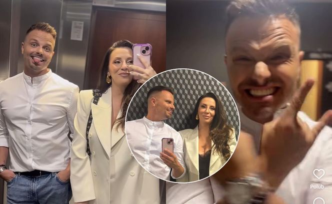 Marcin Hakiel i Dominika Serowska tworzą uroczą parę