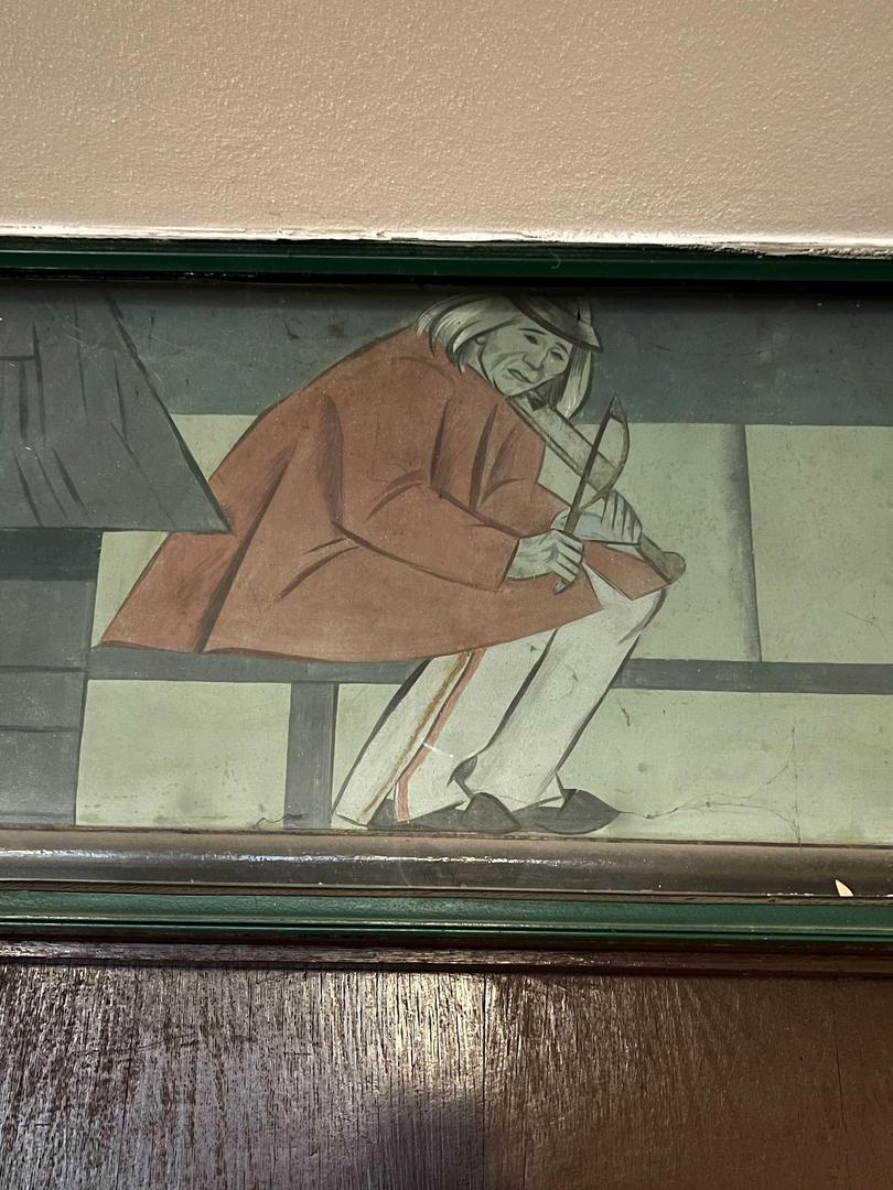 Malowidło Zofii Stryjeńskiej w Domu Wedla w Warszawie - zdjęcia