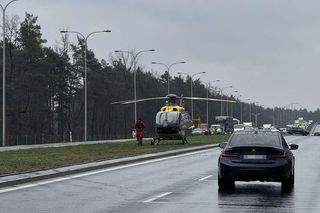 Wypadek w Rembertowie 11.04.2025